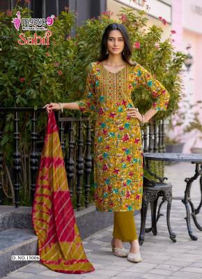 Mystic9 sabri vol 15 wholesale kurtis shooping